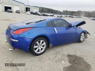 2005 Nissan 350Z Touring with VIN JN1AZ34D85M609834, listed as a Copart auction lot 44757365 with Not Provided miles and Salvage Title. Bid and sale history available at carsss.com. Image 3.