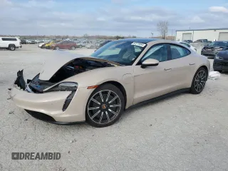 2022 Porsche Taycan z VIN WP0AA2Y10NSA13050, wystawiony jako Copart lot #82279554 z przebiegiem Nie podano mil oraz Szkody całkowita. Historia ofert i sprzedaży dostępna na DreamBid. Obrazek 1.