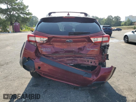2019 Subaru Crosstrek Premium with VIN JF2GTAEC8K8230809, listed as a Copart auction lot 59338625 with 130,342 mi miles and Salvage title. Bid and sale history available at DreamBid. Image 6.