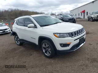 2021 Jeep Compass Limited with VIN 3C4NJDCB9MT553410, listed as a IAAI auction lot 42081363 with 56,437 mi miles and . Bid and sale history available at DreamBid. Image 1.