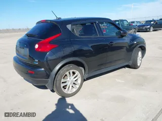 2014 Nissan Juke S with VIN JN8AF5MR0ET452002, listed as a IAAI auction lot 41483717 with 1 mi miles. Bid and sale history available at carsss.com. Image 4.