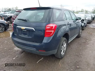 2017 Chevrolet Equinox LS with VIN 2GNALBEK3H1545120, listed as a IAAI auction lot 42132802 with 449,913 mi miles. Bid and sale history available at carsss.com. Image 4.