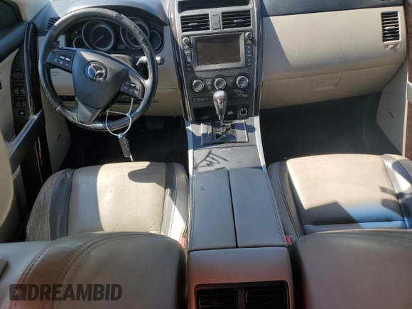 2010 Mazda CX-9 Grand Touring with VIN JM3TB3MA2A0219921, listed as a Copart auction lot 46680095 with 26,930 mi miles and Salvage Title. Bid and sale history available at carsss.com. Image 8.