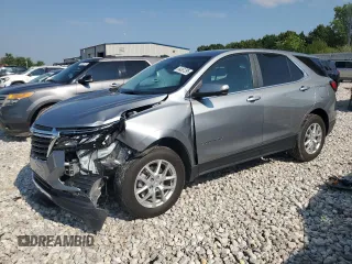 2023 Chevrolet Equinox LT with VIN 3GNAXUEG8PS153801, listed as a Copart auction lot 64361295 with 15,525 mi miles and Clean title. Bid and sale history available at DreamBid. Image 1.