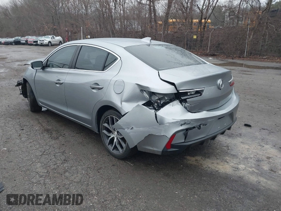 2019 Acura ILX w/Premium Pkg with VIN 19UDE2F78KA014830, listed as a IAAI auction lot 38611591 with 70,944 mi miles. Bid and sale history available at carsss.com. Image 3.