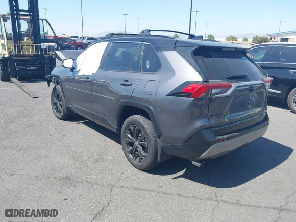 2024 Toyota RAV4 Hybrid XSE with VIN 4T3E6RFV8RU166447, listed as a IAAI auction lot 41772469 with 17,015 mi miles. Bid and sale history available at carsss.com. Image 3.