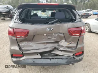 2019 Kia Sorento LX with VIN 5XYPG4A31KG572525, listed as a Copart auction lot 49711215 with 93,542 mi miles and Salvage Title. Bid and sale history available at DreamBid. Image 6.