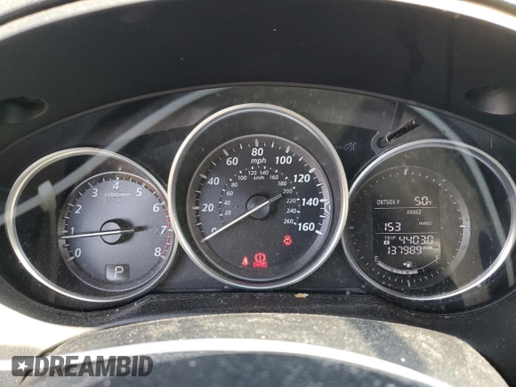 2014 Mazda CX-5 Touring with VIN JM3KE4CY4E0407868, listed as a Copart auction lot 52564315 with 137,989 mi miles and Salvage Title. Bid and sale history available at carsss.com. Image 9.