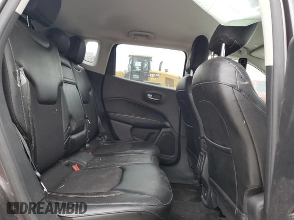 2018 Jeep Compass Latitude with VIN 3C4NJCBB8JT287353, listed as a Copart auction lot 56069635 with 92,719 mi miles and Salvage title. Bid and sale history available at DreamBid. Image 11.