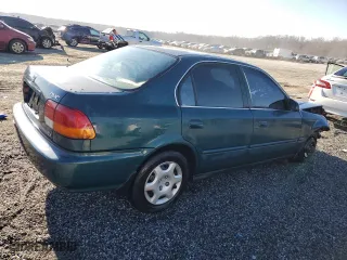 1998 Honda Civic EX with VIN 2HGEJ8548WH511734, listed as a Copart auction lot 46406175 with 215,785 mi miles and Salvage Title. Bid and sale history available at carsss.com. Image 3.