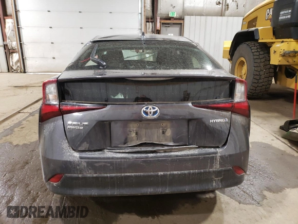2022 Toyota Prius LE with VIN JTDL9MFU7N3035533, listed as a Copart auction lot 61877755 with Not provided miles and Salvage title. Bid and sale history available at DreamBid. Image 6.
