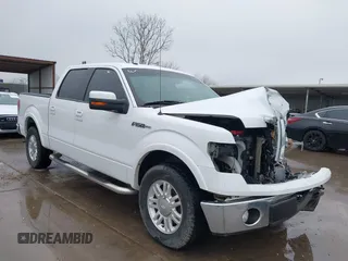 2010 Ford F-150 XL with VIN 1FTFW1CV6AFB62171, listed as a IAAI auction lot 41610201 with 1 mi miles. Bid and sale history available at carsss.com. Image 1.