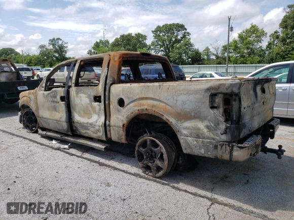 2013 Ford F-150 XL with VIN 1FTFW1ETXDKE82195, listed as a Copart auction lot 59228635 with Not provided miles and Non repairable. Bid and sale history available at DreamBid. Image 2.