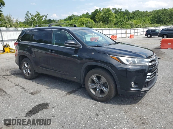 2018 Toyota Highlander Hybrid Limited с VIN 5TDDGRFH4JS046590, выставлен на аукционе Copart как лот 64359635 с пробегом 114 376 миль миль и Списание • Salvage title. История ставок и продаж доступна на DreamBid. Изображение 4.