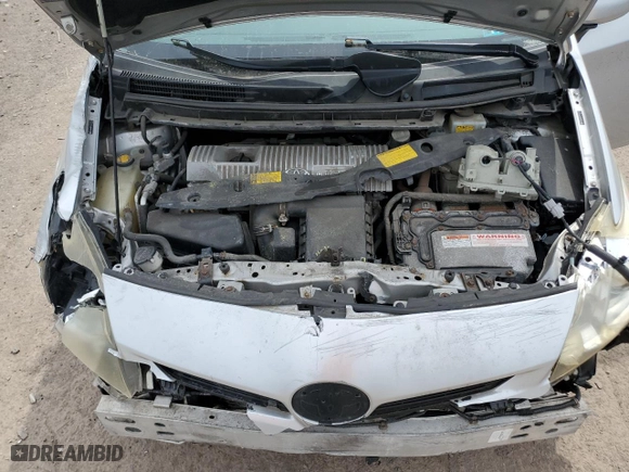 2012 Toyota Prius Plug-In with VIN JTDKN3DP5C3017172, listed as a Copart auction lot 53852905 with 120,852 mi miles and Clean Title. Bid and sale history available at carsss.com. Image 11.