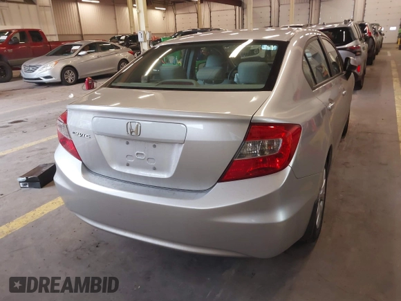 2012 Honda Civic LX с VIN 2HGFB2F54CH310009, выставлен на аукционе IAAI как лот 41527505 с пробегом 87 991 миль миль и . История ставок и продаж доступна на DreamBid. Изображение 16.