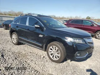 2016 Acura RDX Technology with VIN 5J8TB3H51GL016761, listed as a Copart auction lot 49624725 with 63,161 mi miles and Salvage Title. Bid and sale history available at DreamBid. Image 4.
