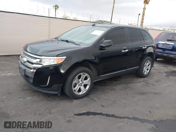 2011 Ford Edge SEL with VIN 2FMDK3JC4BBB48624, listed as a IAAI auction lot 41780799 with 218,750 mi miles. Bid and sale history available at carsss.com. Image 2.