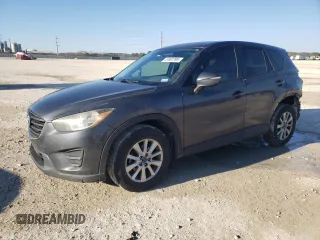 2016 Mazda CX-5 Sport with VIN JM3KE2BE9G0650543, listed as a Copart auction lot 41987795 with 163,528 mi miles and Salvage Title. Bid and sale history available at carsss.com. Image 1.