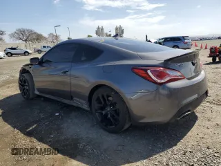 2013 Hyundai Genesis Coupe 2.0T z VIN KMHHT6KD8DU096239, wystawiony jako Copart lot #49324175 z przebiegiem 55 806 mil mil oraz Szkoda całkowita • Salvage title. Historia ofert i sprzedaży dostępna na DreamBid. Obrazek 2.