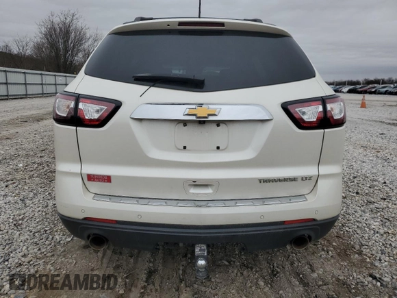 2014 Chevrolet Traverse LTZ with VIN 1GNKRJKD8EJ190191, listed as a Copart auction lot 43661995 with 176,003 mi miles and Clean Title. Bid and sale history available at DreamBid. Image 6.