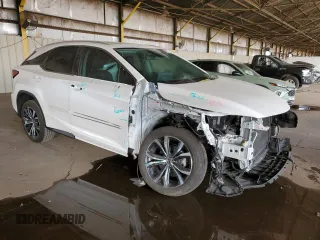 2022 Lexus RX with VIN 2T2HZMAA8NC244964, listed as a Copart auction lot 87417614 with 7,735 mi miles and Salvage Title. Bid and sale history available at carsss.com. Image 4.