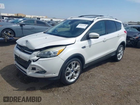 2013 Ford Escape Titanium with VIN 1FMCU0J96DUC24768, listed as a IAAI auction lot 42024198 with 93,080 mi miles. Bid and sale history available at carsss.com. Image 17.