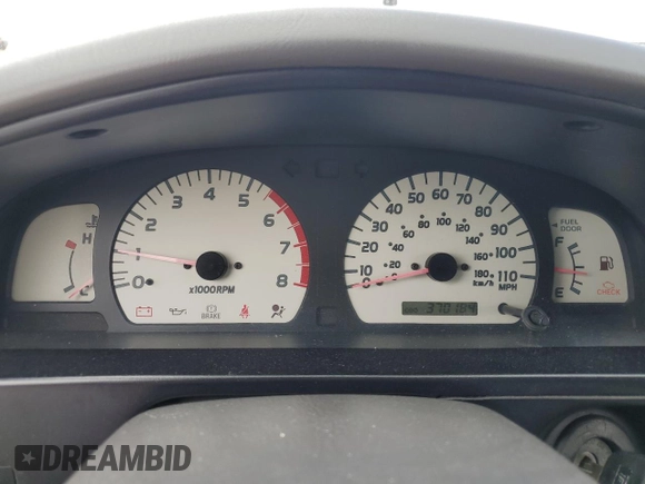 2001 Toyota Tacoma PreRunner with VIN 5TESM92N61Z838478, listed as a Copart auction lot 53168835 with 370,184 mi miles and Salvage title. Bid and sale history available at DreamBid. Image 9.