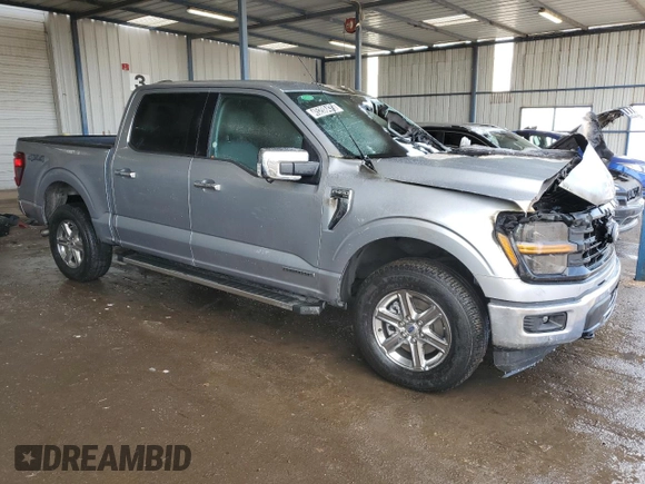 2024 Ford F-150 XLT with VIN 1FTFW3LD9RFA16491, listed as a Copart auction lot 45208435 with 0 mi miles and Non Repairable. Bid and sale history available at carsss.com. Image 4.