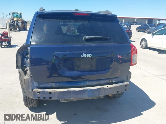 2012 Jeep Compass Sport with VIN 1C4NJCBB5CD580152, listed as a IAAI auction lot 41771142 with 126,229 mi miles. Bid and sale history available at carsss.com. Image 6.