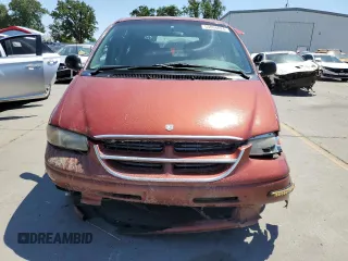 1999 Dodge Caravan with VIN 2B4FP25B0XR192013, listed as a Copart auction lot 55006624 with 195,008 mi miles and Salvage title. Bid and sale history available at DreamBid. Image 5.