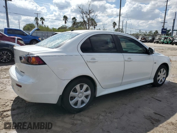 2015 Mitsubishi Lancer ES with VIN JA32U2FU5FU010011, listed as a Copart auction lot 78127794 with 132,074 mi miles and Salvage Title. Bid and sale history available at carsss.com. Image 3.