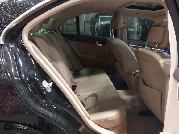 2011 Mercedes-Benz C 300 Sport with VIN WDDGF8BB2BR169791, listed as a IAAI auction lot 41846556 with 120,630 mi miles and . Bid and sale history available at DreamBid. Image 8.