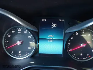 2020 Mercedes-Benz GLC with VIN WDC0G8EB2LF712784, listed as a IAAI auction lot 41491585 with 51,021 mi miles. Bid and sale history available at carsss.com. Image 7.