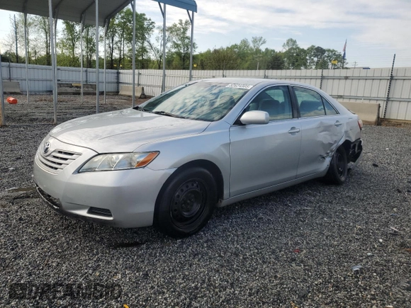 2007 Toyota Camry CE with VIN 4T1BE46K27U684221, listed as a Copart auction lot 52624305 with 222,475 mi miles and Salvage Title. Bid and sale history available at DreamBid. Image 1.