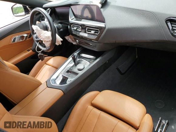 2024 BMW Z4 sDrive30i with VIN WBAHF3C0XRWY33763, listed as a Copart auction lot 58850565 with Not provided miles and Salvage title. Bid and sale history available at DreamBid. Image 8.