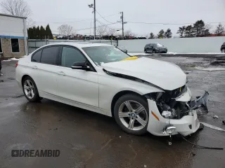 2013 BMW 3 Series 328i xDrive with VIN WBA3B5C5XDF593068, listed as a Copart auction lot 44933655 with 81,193 mi miles and Salvage Title. Bid and sale history available at carsss.com. Image 4.