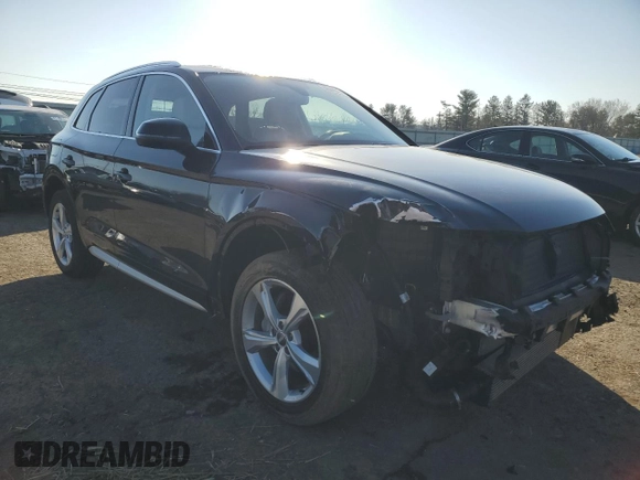 2020 Audi Q5 Premium Plus with VIN WA1BNAFY0L2060280, listed as a Copart auction lot 48486295 with 36,069 mi miles and Salvage Title. Bid and sale history available at carsss.com. Image 4.