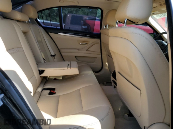 2015 BMW 5 Series 535i with VIN WBA5B1C58FG126603, listed as a Copart auction lot 53209165 with 156,676 mi miles and Clean Title. Bid and sale history available at carsss.com. Image 10.