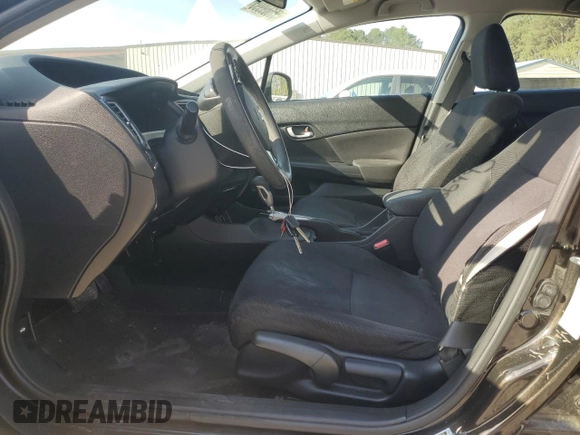 2013 Honda Civic LX with VIN 19XFB2F50DE201977, listed as a Copart auction lot 55669995 with 289,650 mi miles and Clean Title. Bid and sale history available at DreamBid. Image 7.