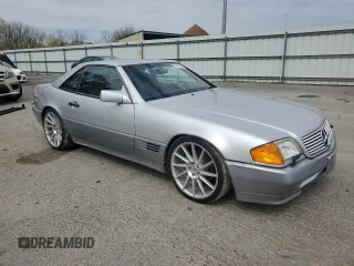 1994 Mercedes-Benz SL 5.0L with VIN WDBFA67E2RF092684, listed as a Copart auction lot 53232845 with 81,932 mi miles and Clean title. Bid and sale history available at DreamBid. Image 4.
