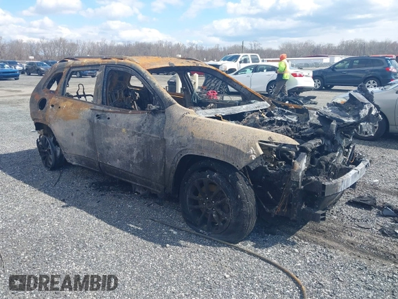 2019 Jeep Cherokee Latitude with VIN 1C4PJMCB9KD393959, listed as a IAAI auction lot 41855017 with Not provided miles and . Bid and sale history available at DreamBid. Image 1.