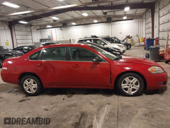 2008 Chevrolet Impala LS with VIN 2G1WB55KX89159291, listed as a IAAI auction lot 41824586 with 473,204 mi miles and . Bid and sale history available at DreamBid. Image 14.
