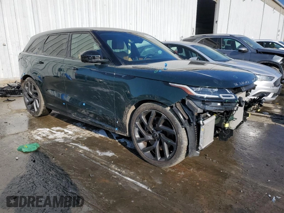 2020 Land Rover Range Rover with VIN SALYU2EE0LA296152, listed as a Copart auction lot 87899065 with 50,536 mi miles and Salvage title. Bid and sale history available at DreamBid. Image 4.