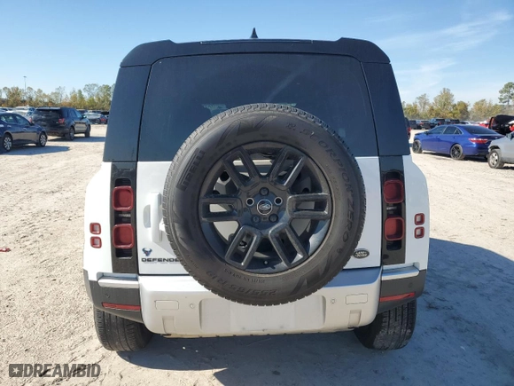 2023 Land Rover Defender S with VIN SALEJEEX5P2162381, listed as a Copart auction lot 84586784 with 18,292 mi miles and Salvage Title. Bid and sale history available at carsss.com. Image 6.