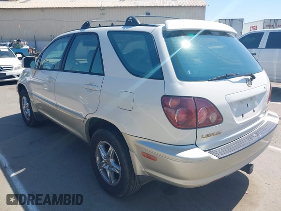 1999 Lexus RX 300 Luxury SUV with VIN JT6HF10U7X0091375, listed as a IAAI auction lot 42119385 with 271,971 mi miles. Bid and sale history available at carsss.com. Image 3.