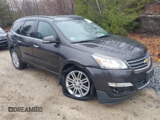 2015 Chevrolet Traverse LT with VIN 1GNKVGKD2FJ341185, listed as a IAAI auction lot 41862553 with 101,271 mi miles and . Bid and sale history available at DreamBid. Image 1.