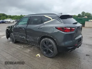 2019 Chevrolet Blazer RS with VIN 3GNKBJRS3KS703107, listed as a Copart auction lot 56701205 with 60,816 mi miles and Salvage title. Bid and sale history available at DreamBid. Image 2.