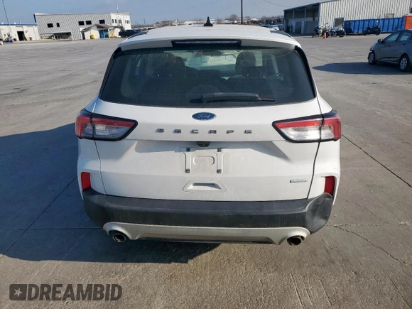 2020 Ford Escape S with VIN 1FMCU0F60LUA31383, listed as a Copart auction lot 49265985 with 96,728 mi miles and Salvage Title. Bid and sale history available at carsss.com. Image 6.