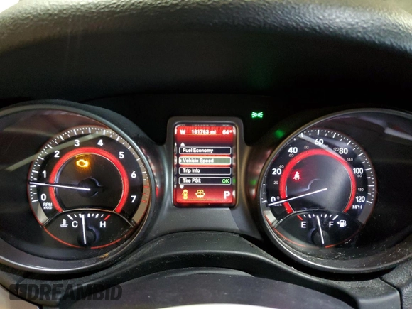 2017 Dodge Journey Crossroad Plus with VIN 3C4PDCGG0HT634009, listed as a Copart auction lot 55823475 with 161,763 mi miles and Clean title. Bid and sale history available at DreamBid. Image 9.